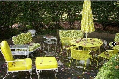 Wrought Iron Patio Furniture  on Garden Furniture     Bringing The Indoors Out   Houseinventory S Blog